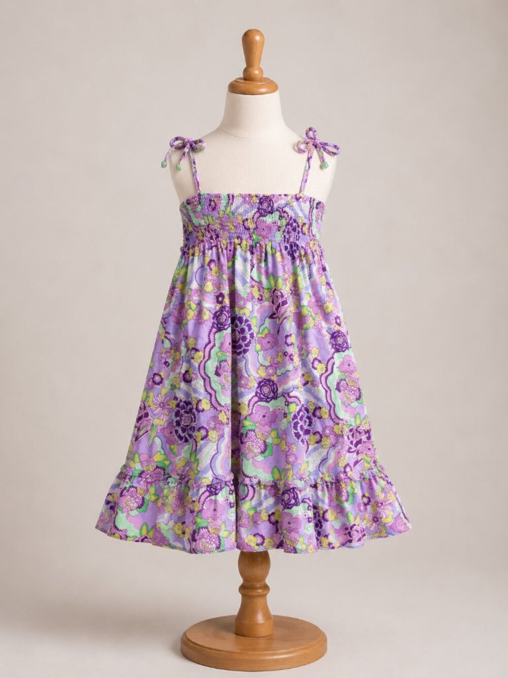 Vilebrequin Girls Floral Cotton Dress – Size 8